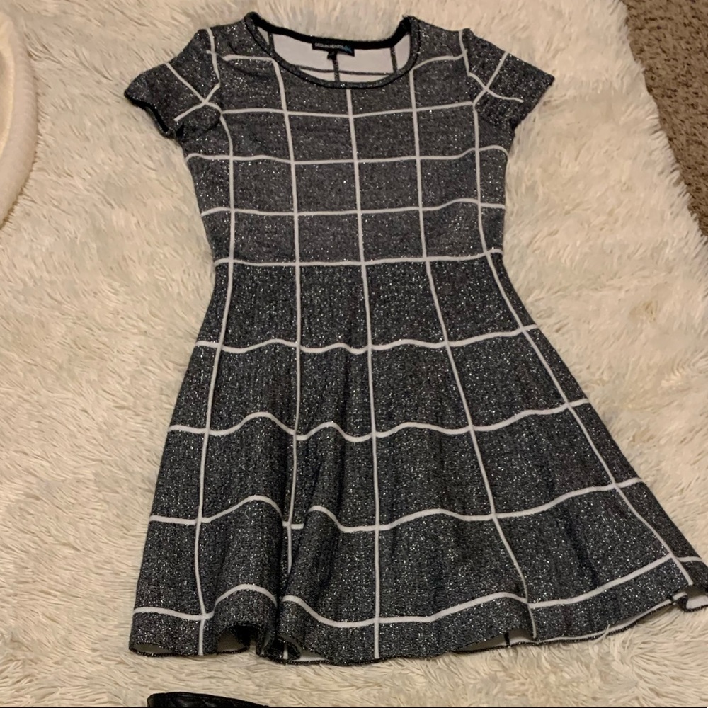 Black and white dress